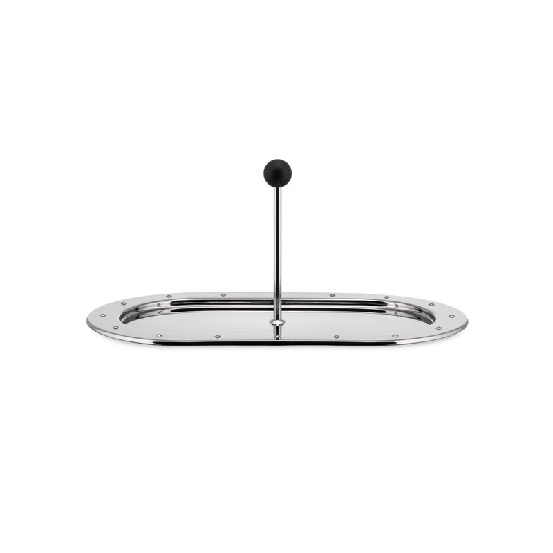 Alessi MG34 Decorative Small Tray, Silver - Image 2